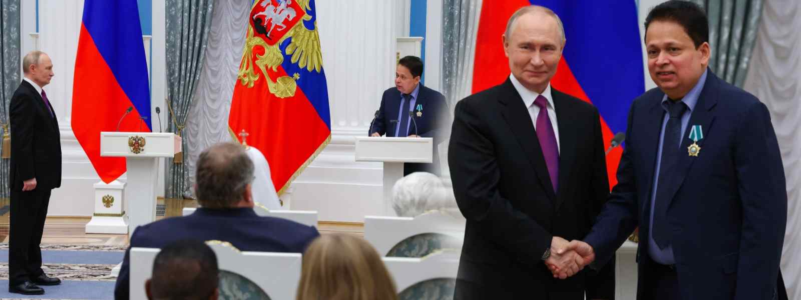 Order of Friendship සම්මානය සමන් වීරසිංහට